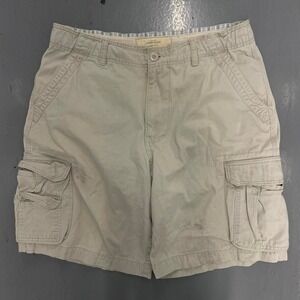 Faded Glory white/cream cargo shorts